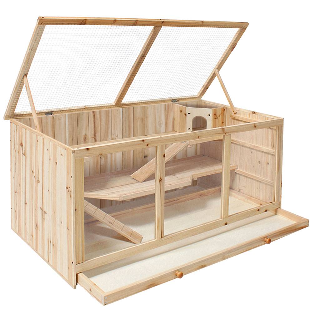 Smådjursbur 112x58x56,5cm