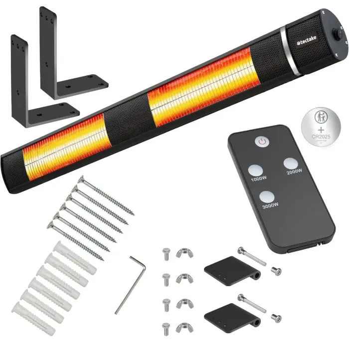 Infraröd värmestrålare Solaris Horizon