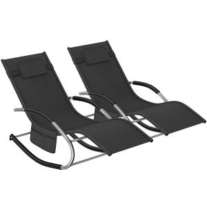 Ergonomisk Solstol Taya med gungfunktion