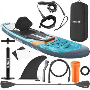 2-i-1 SUP br&auml;da uppbl&aring;sbar, komplett set
