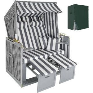 Strandkorg med dyna, inklusive skydds&ouml;verdrag